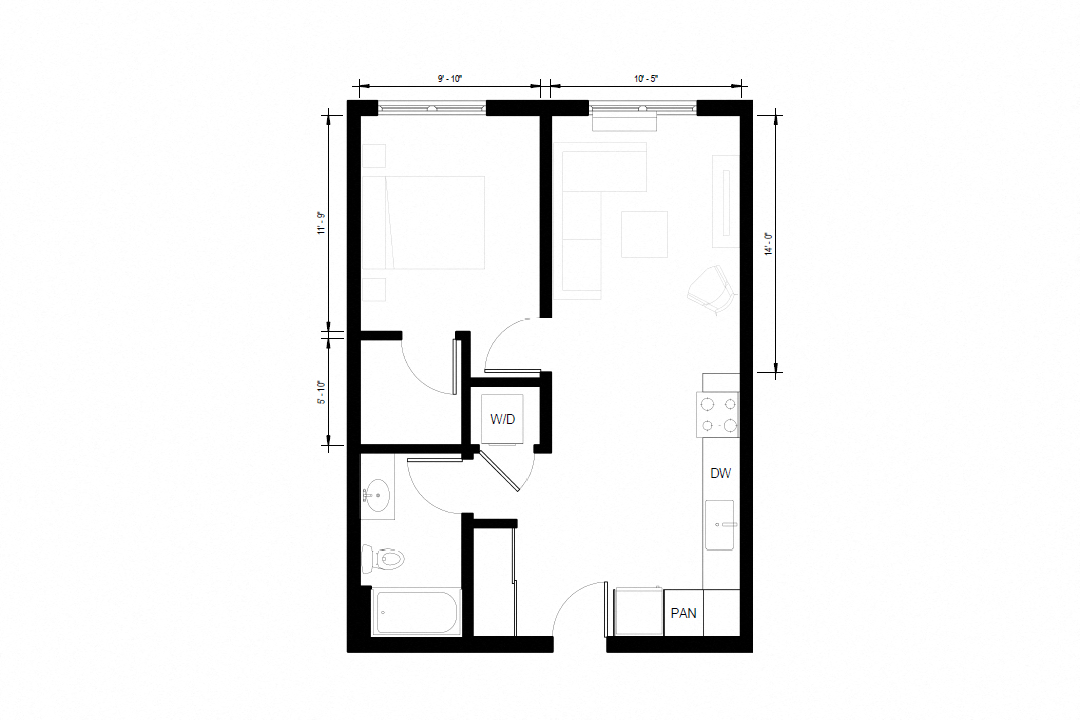 1755 NW Kearney Street Studio-2 Beds Apartment, Affordable for Rent - Photo Gallery 32